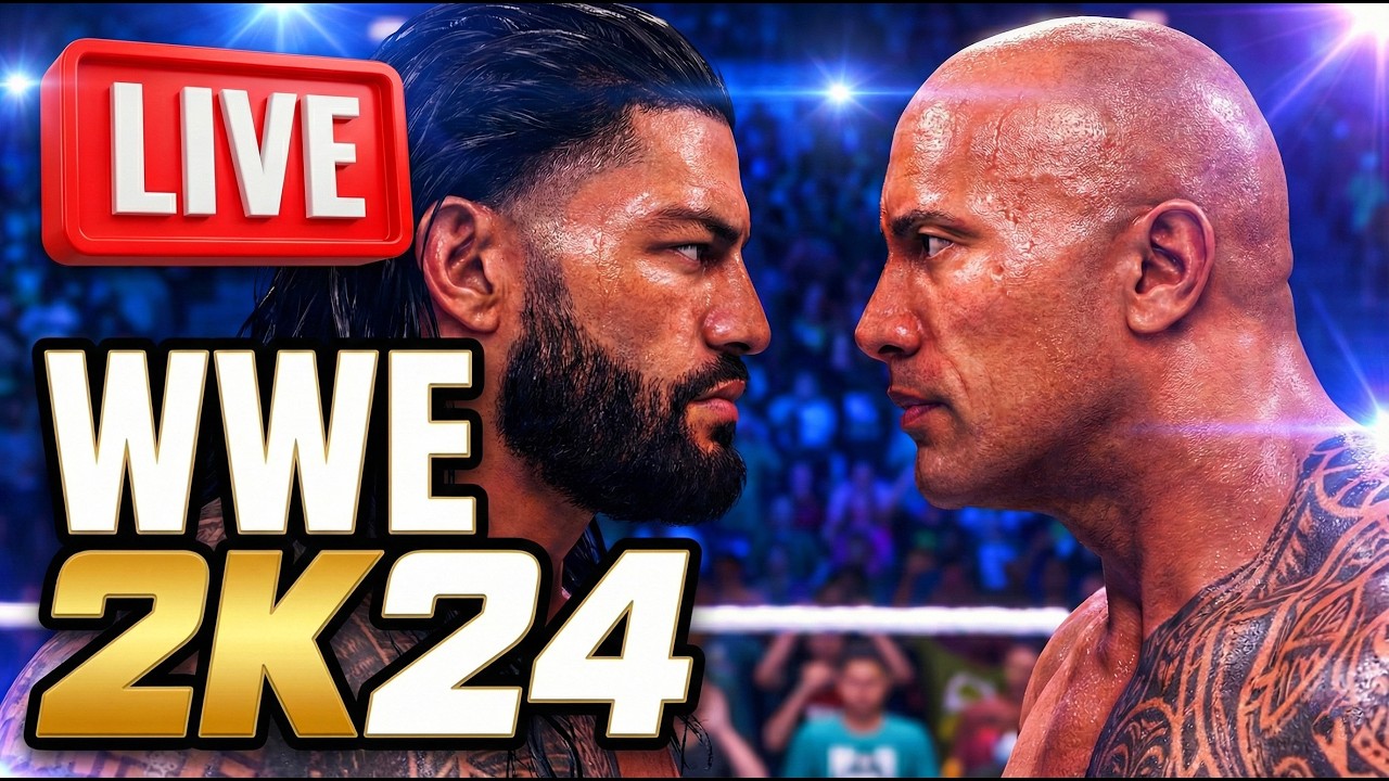 🔴 WWE 2K24 LIVE 🔥Fans Decide the Matches! #wwe #wwe2k24 #wrestling