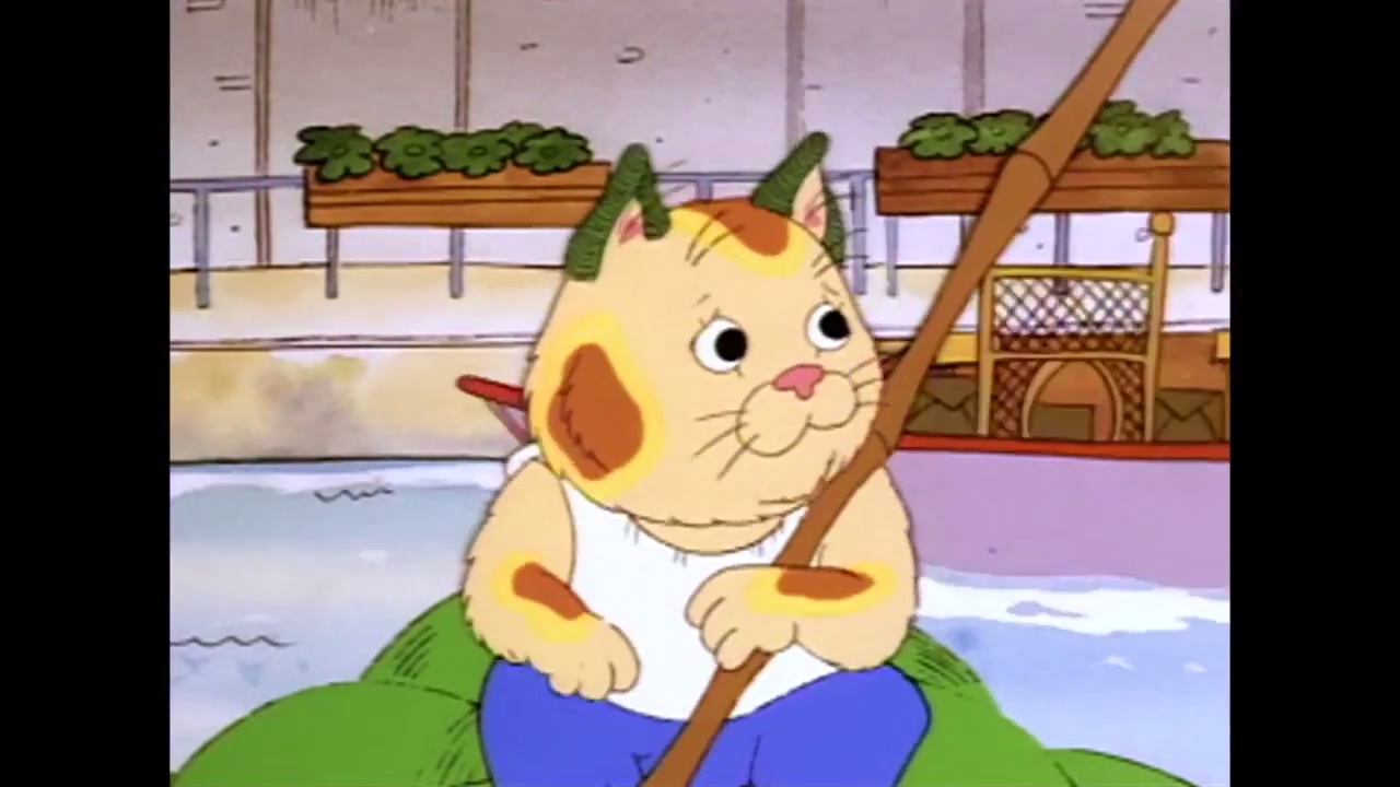 Busy World of Richard Scarry | Mr. Raccoon's Different Day | Learning for Kids