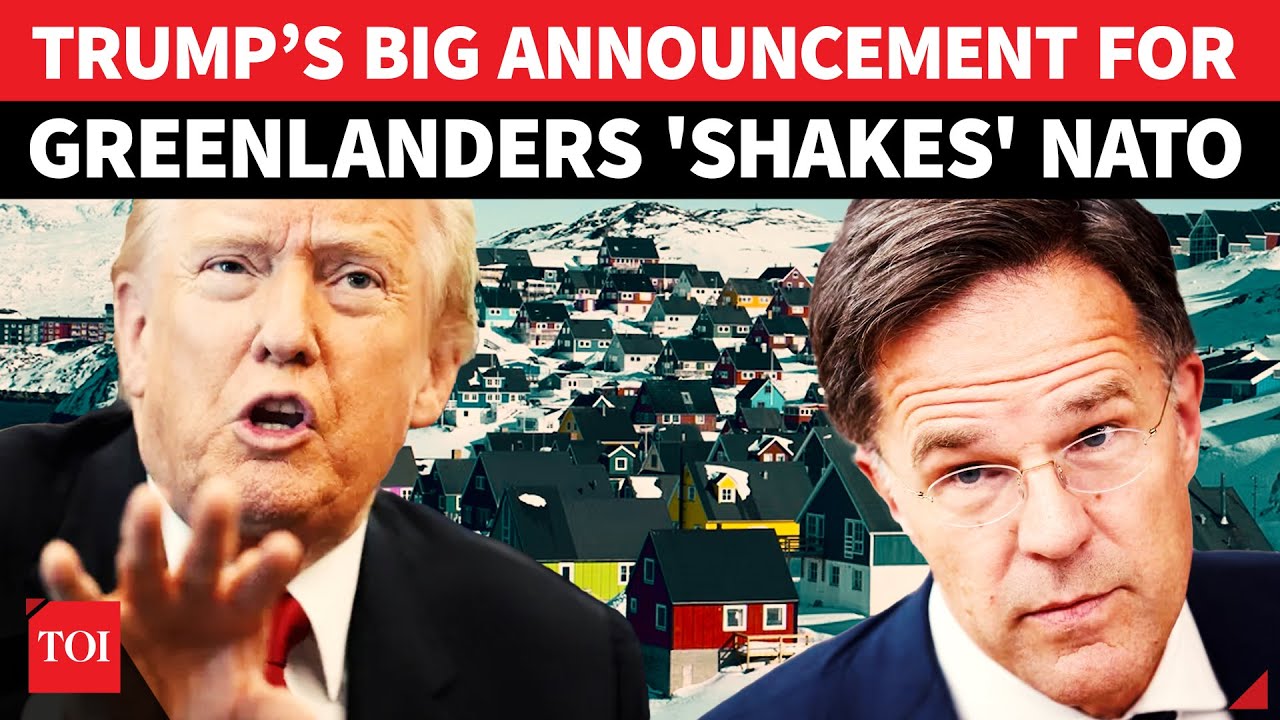 Trump’s BIG GREENLAND Announcement ‘Jolts’ NATO; ‘From Now On, Greenlanders Will…’ | Watch