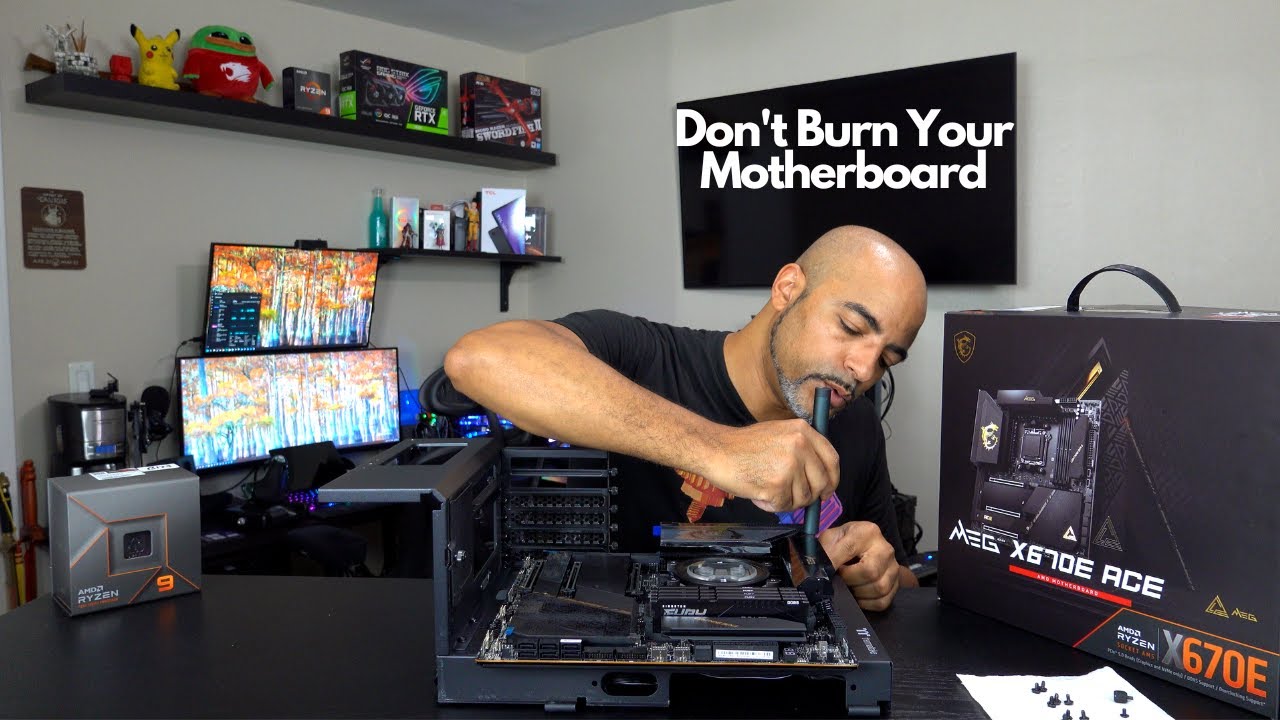 How to Install a Motherboard