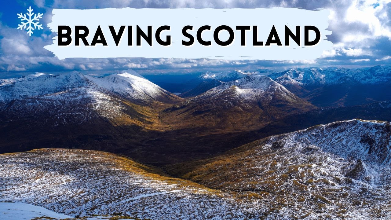 The untamed wintery Scotland