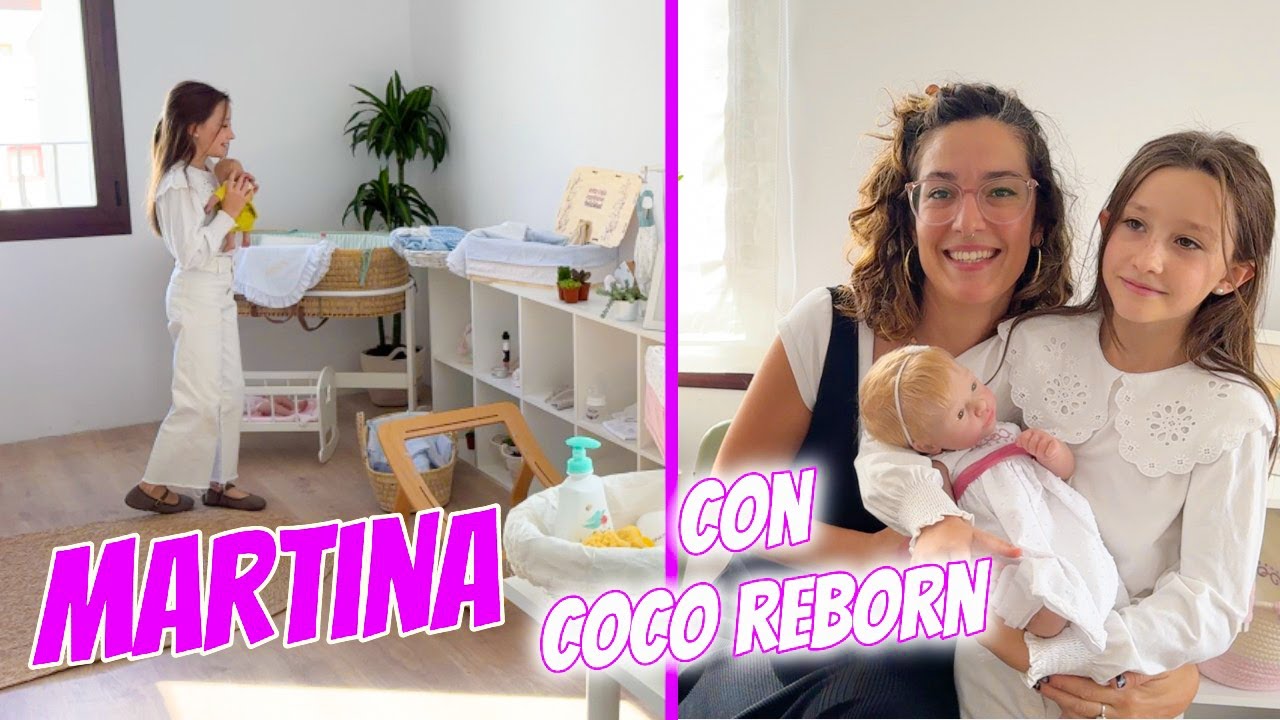 VISITO EL TALLER DE COCO REBORN por primera vez MARTINA