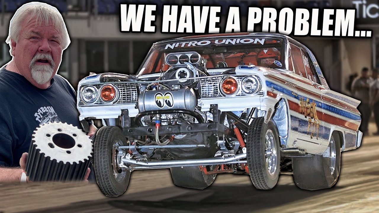 Miss Fitt FINALLY Went STRAIGHT But We Have A Problem... Texas Funny Car Chaos Dirty South Gassers