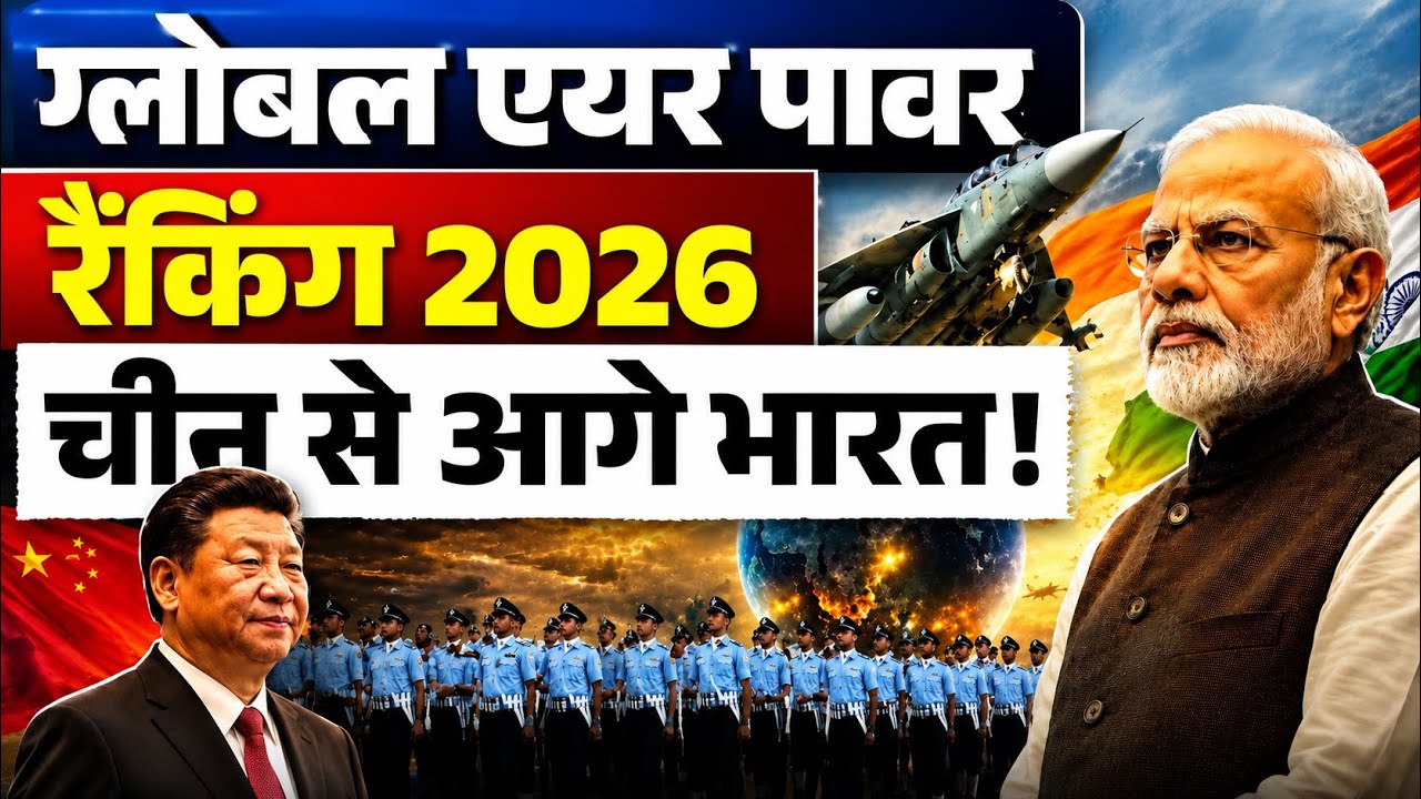 Global Air Powers Ranking 2026 | Indian Air Force | Current Affairs | Akash Kumar Sir