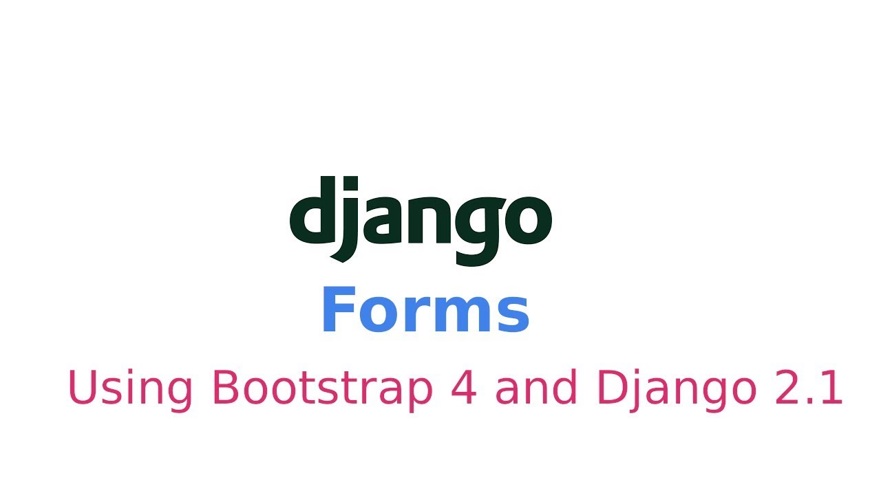 Django Form Tutorial | Part 01 | Create and Display Form on webpage within minutes