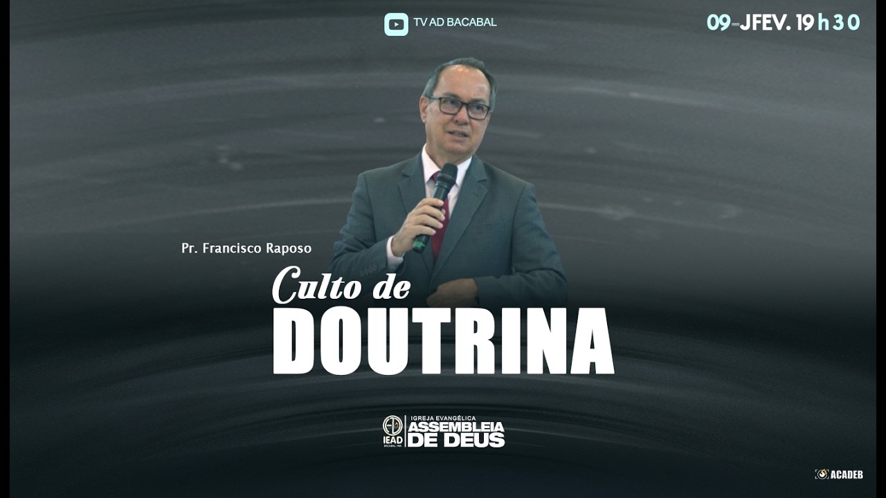 16/03/26,2 | CULTO DE DOUTRINA