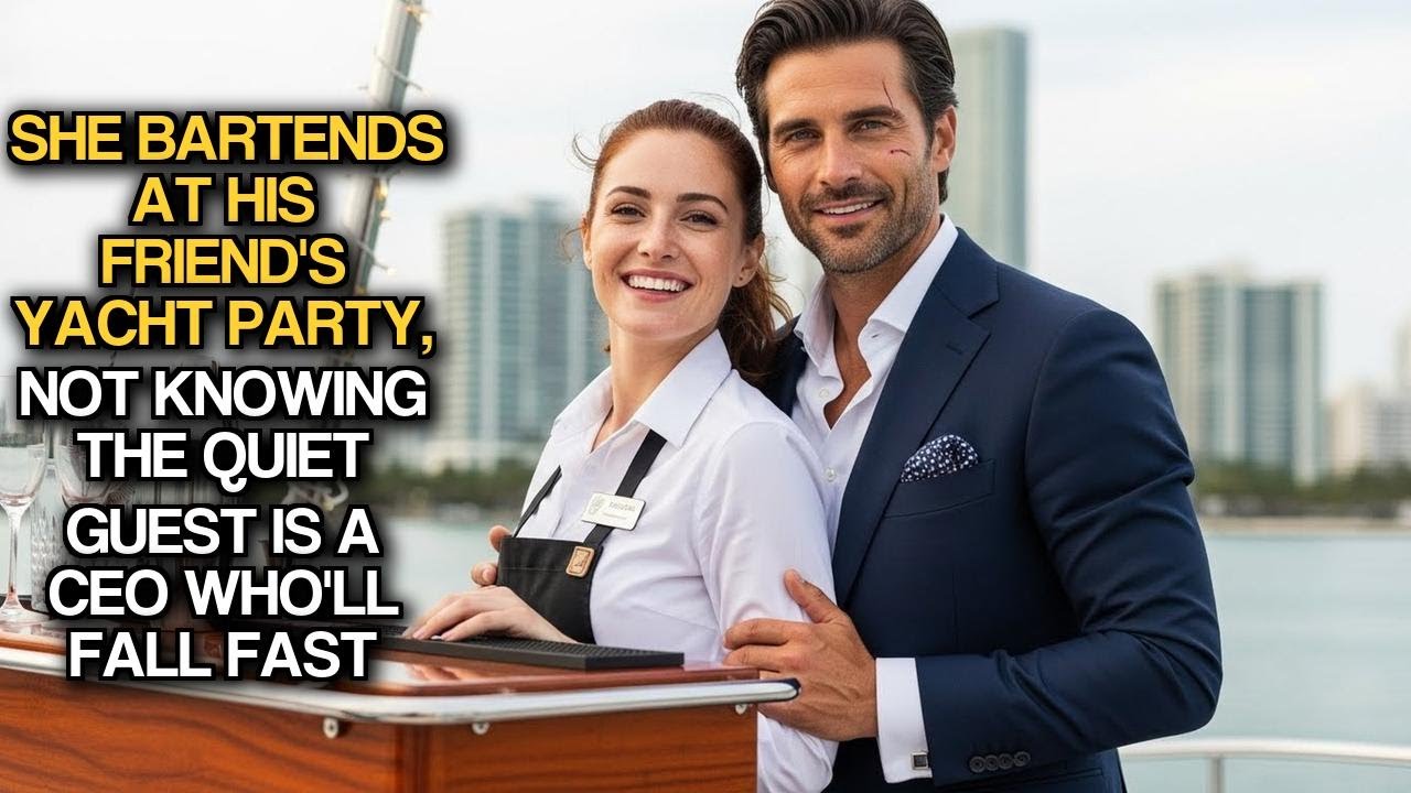 She Bartends At His Friend's Yacht Party, Not Knowing The Quiet Guest Is A CEO Who'll Fall Fast