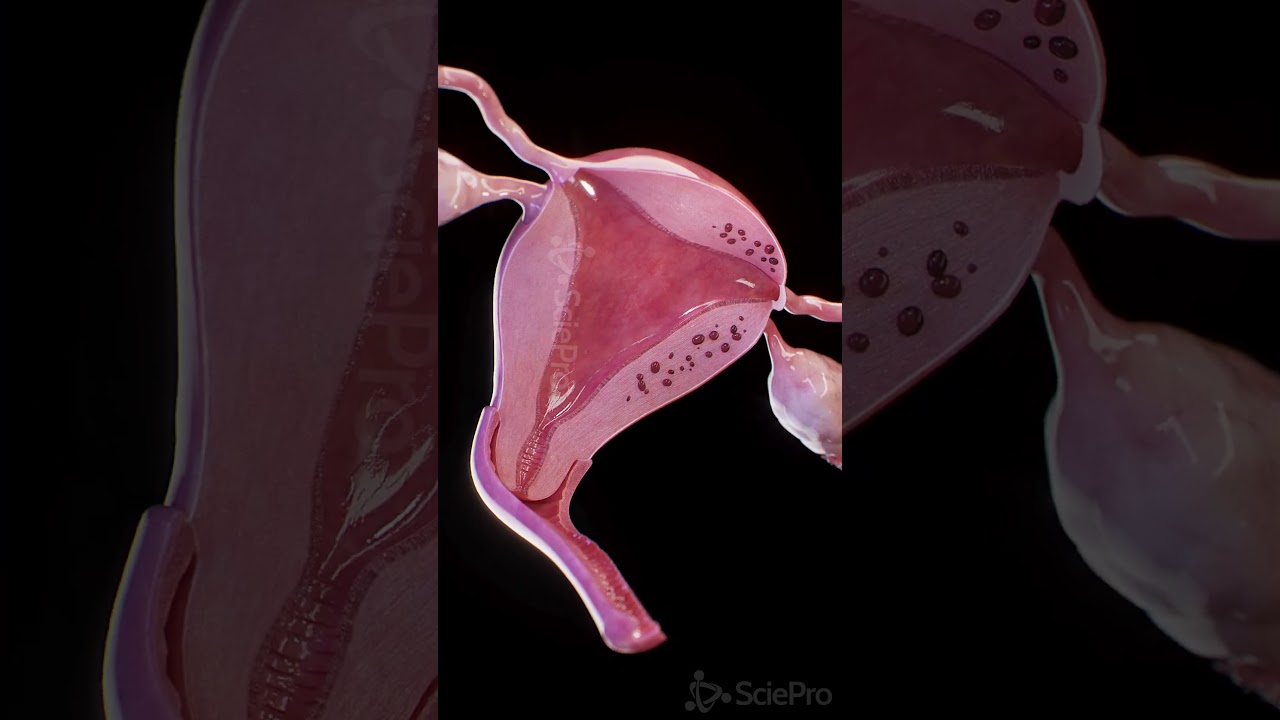 🩸 Adenomyosis: The Hidden Uterine Condition 🩸 #anatomy