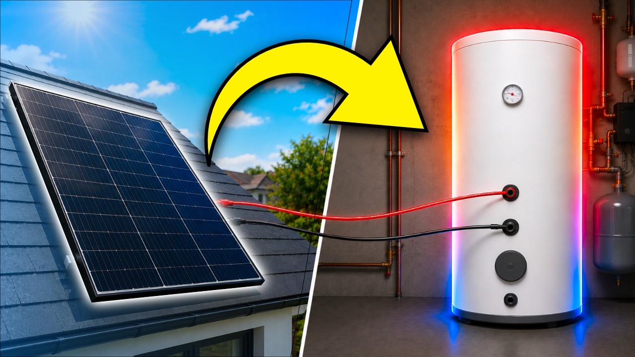 Солнечные панели напрямую для нагрева воды | My PV SOLThor