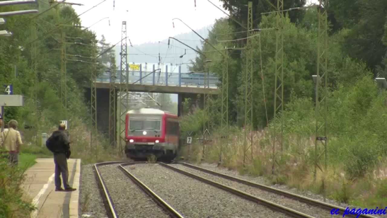 Diesel im Schwarzwald: 628 im E-rsatzverkehr auf der Dreiseenbahn