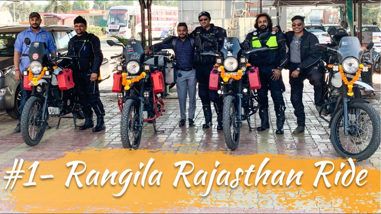 SURAT TO AMBAJI ON FULLY MODIFIED HIMALAYAN | RANGILA RAJASTHAN RIDE D1