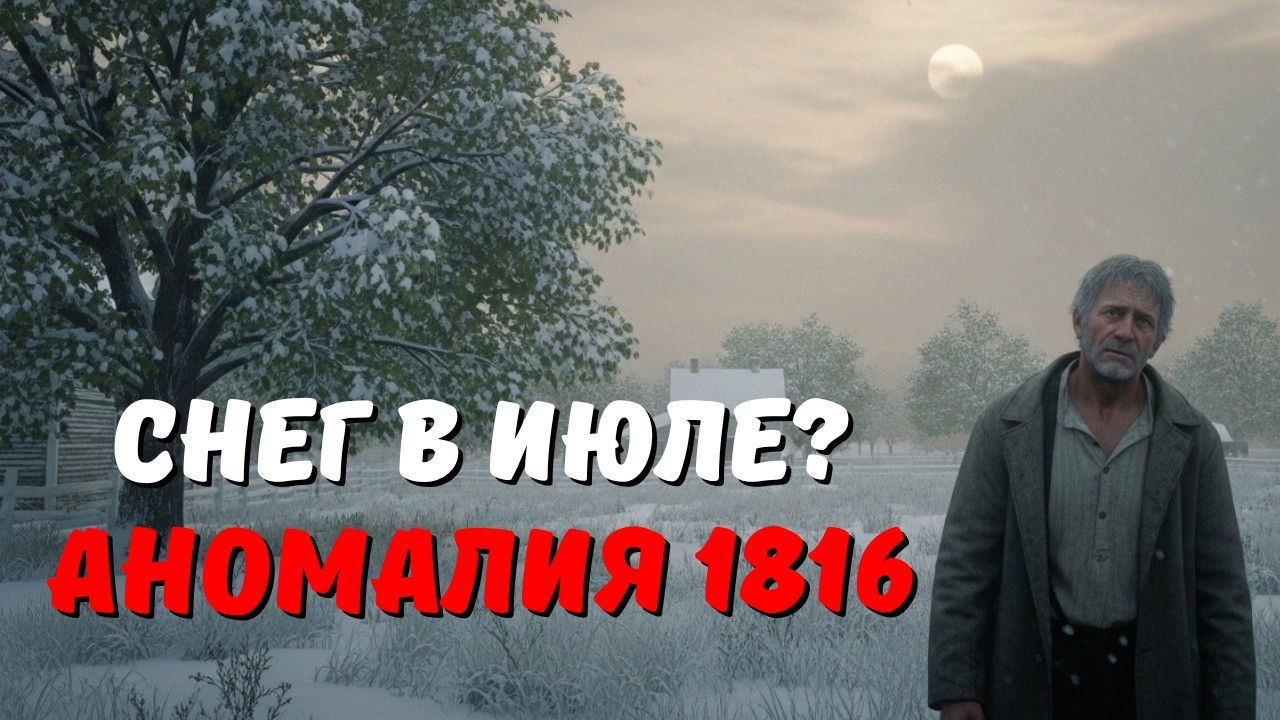 1816: Год, когда исчезло Солнце. Как выживали в ледяном аду?