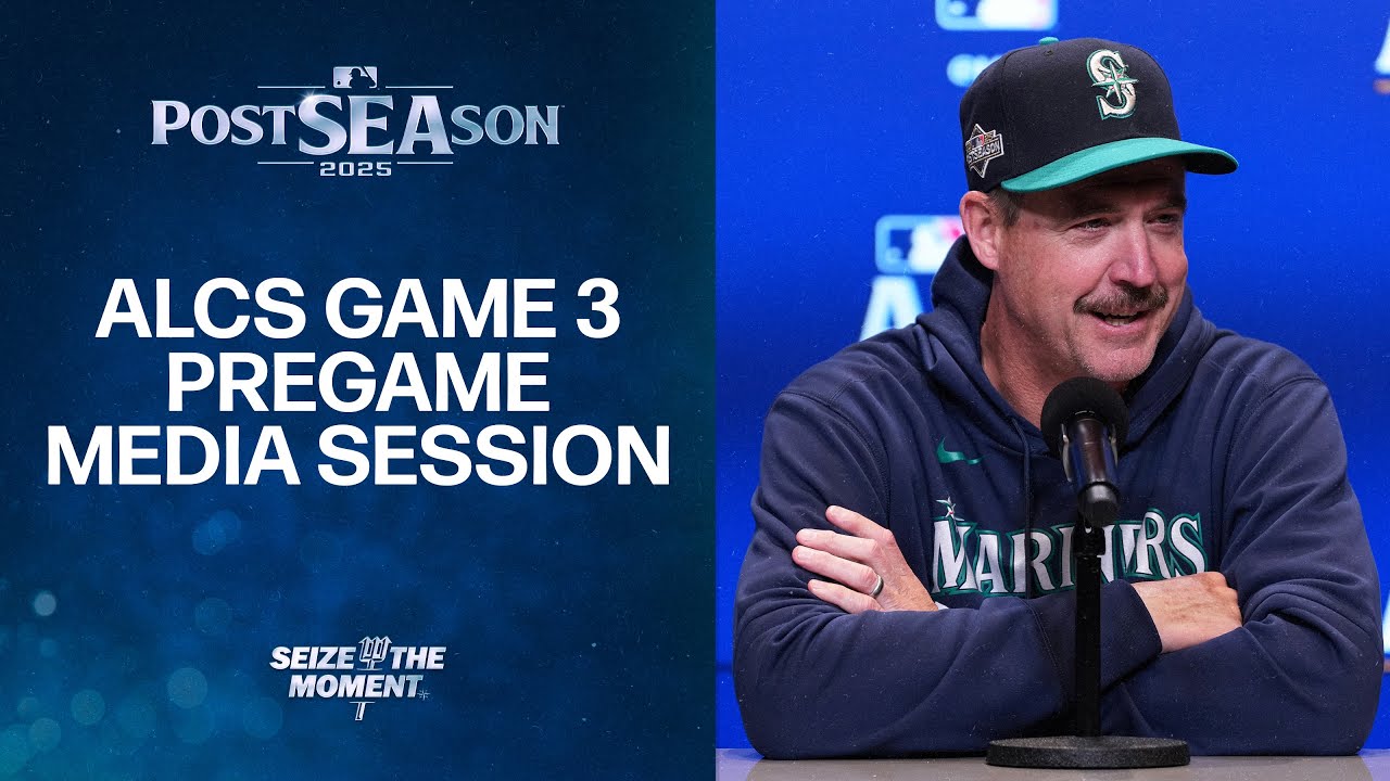 Mariners ALCS Game 3 Pregame News Conference: Dan Wilson