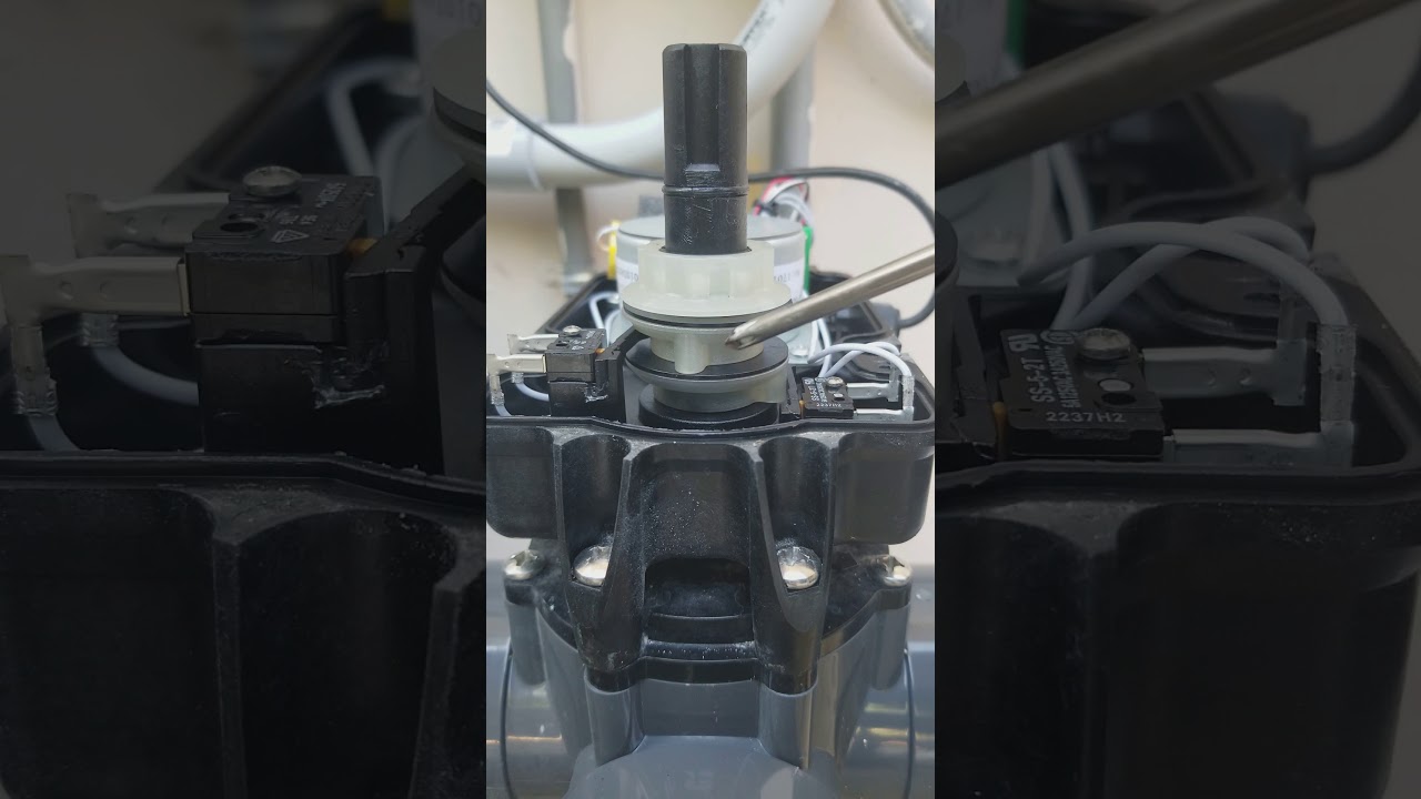 Pentair acuator valve adjusting cams