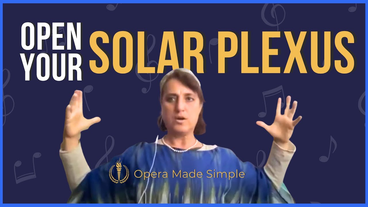 Open your solar plexus | Vocal technique singing lesson with Capucine Chiaudani