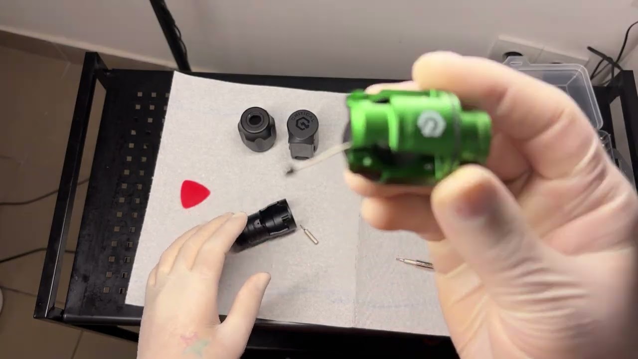 Critical Torque tetováló gép karbantartás !Szétszerelés !