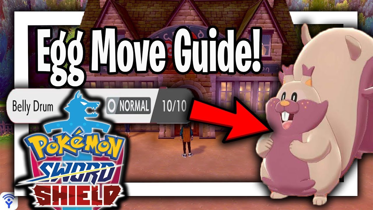 How to get and transfer EGG MOVES in POKEMON SWORD and SHIELD? (Guide)