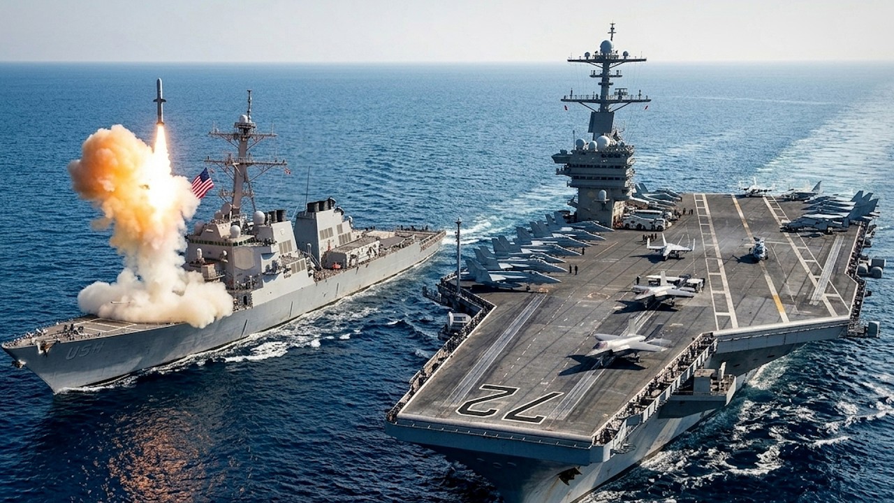 Amazing Moment! Insane Flight Deck Action on the USS Abraham Lincoln in the Middle East