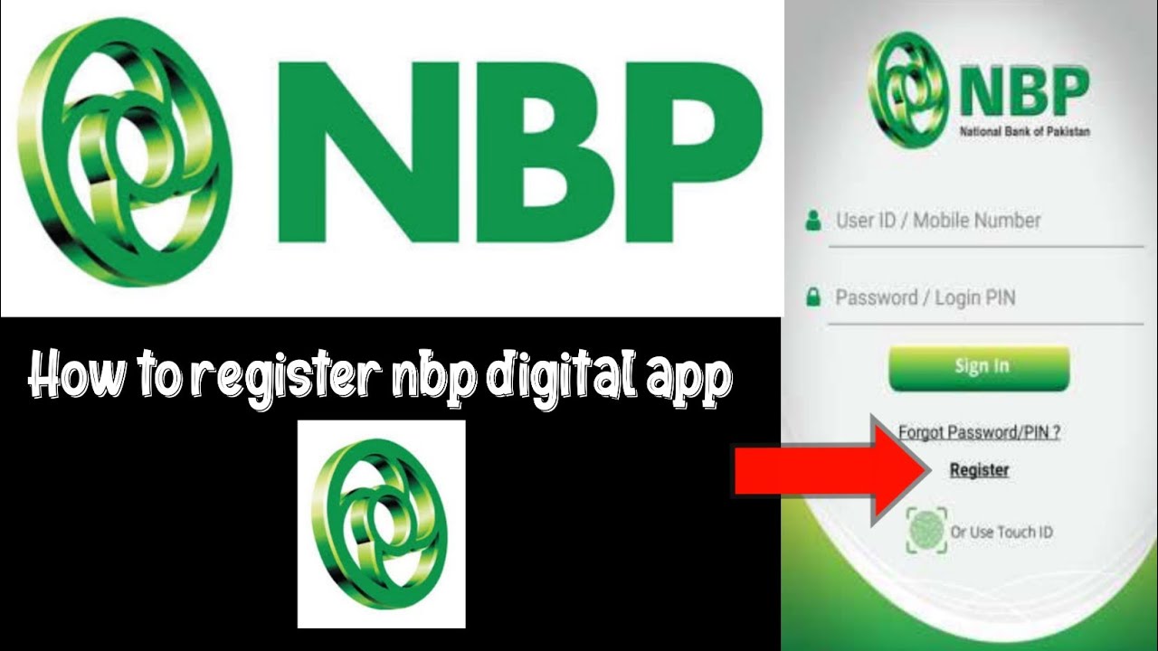 How to register nbp mobile app | how to register nbp digital app without atm card | nbp register