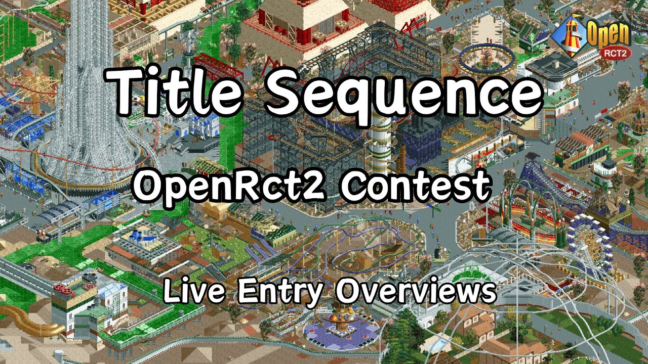 OpenRCT2 - Title Sequence Contest 2024