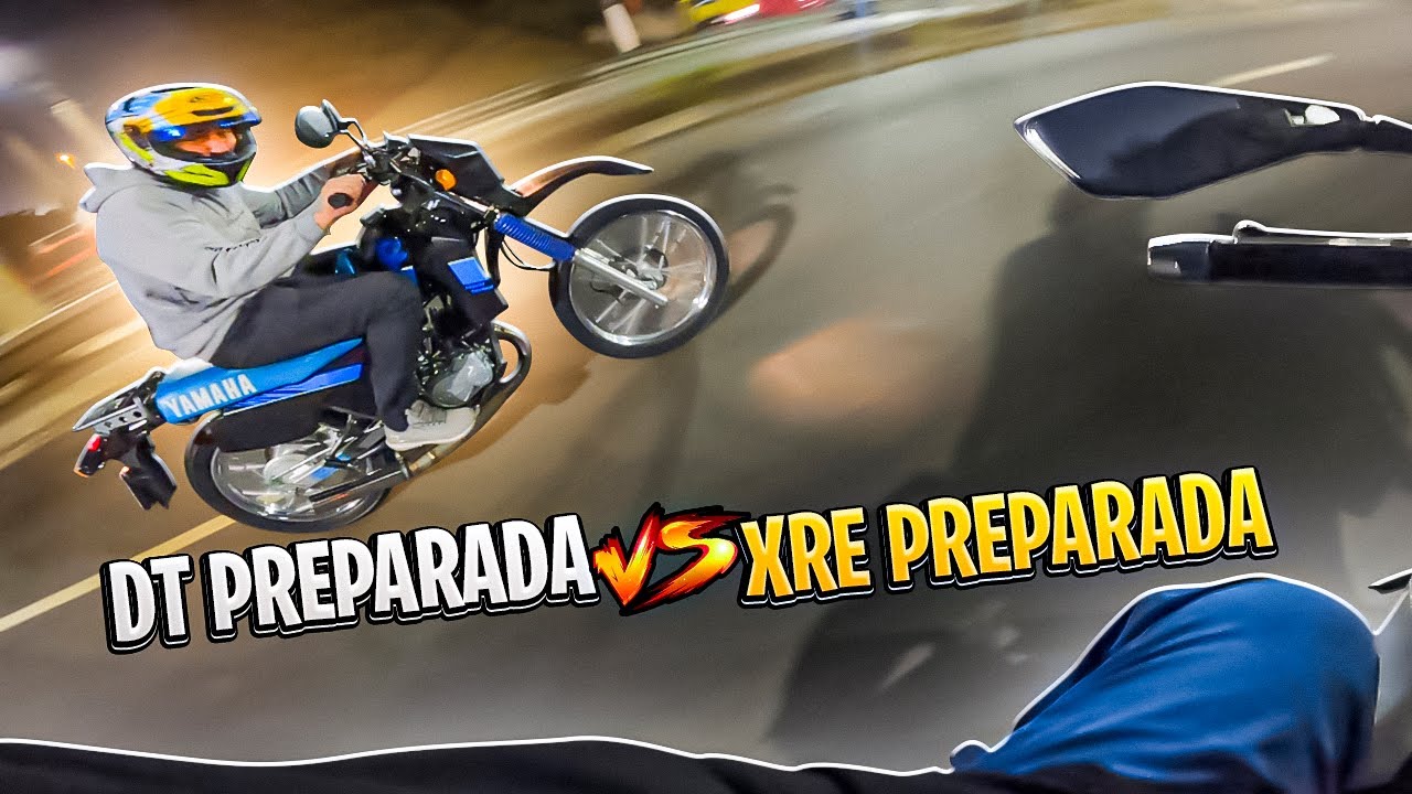 NOTURNO RACING PART 2 ENCONTREI UMA DT 200 PREPARADA