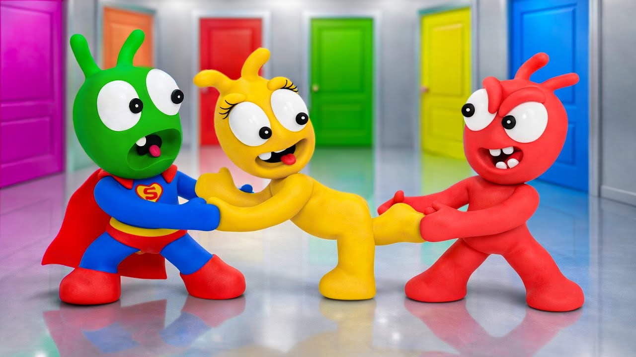 Pea Pea Becomes a Superhero to Rescue His Girlfriend!Can He Save Her in Time!