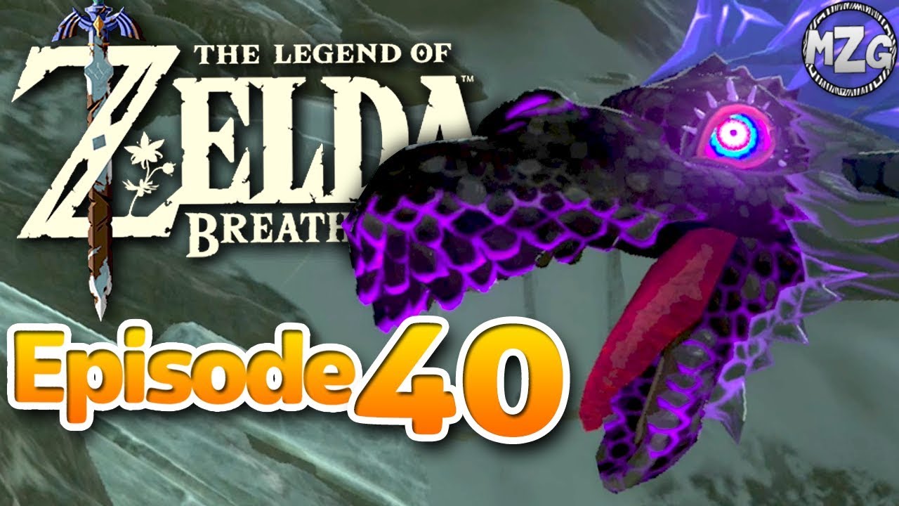 Mount Lanayru! Naydra Dragon Boss!?  - The Legend of Zelda: Breath of the Wild Gameplay - Episode 40