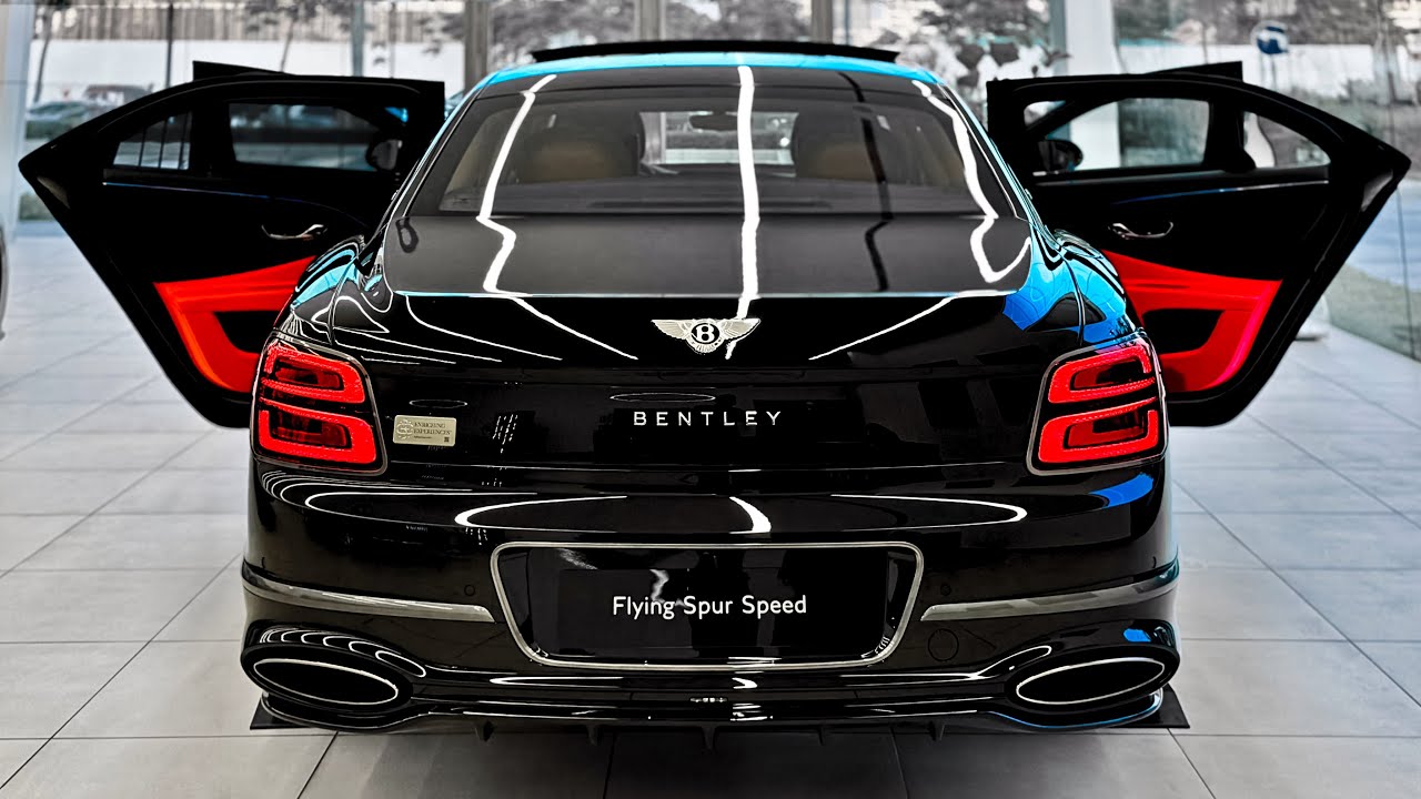 2025 Bentley Flying Spur Speed FIRST EDITION - Onyx Black, Interior & Exterior
