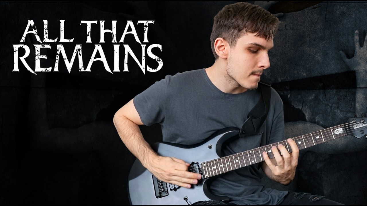 All That Remains | This Calling | GUITAR COVER (2019) + Screen Tabs