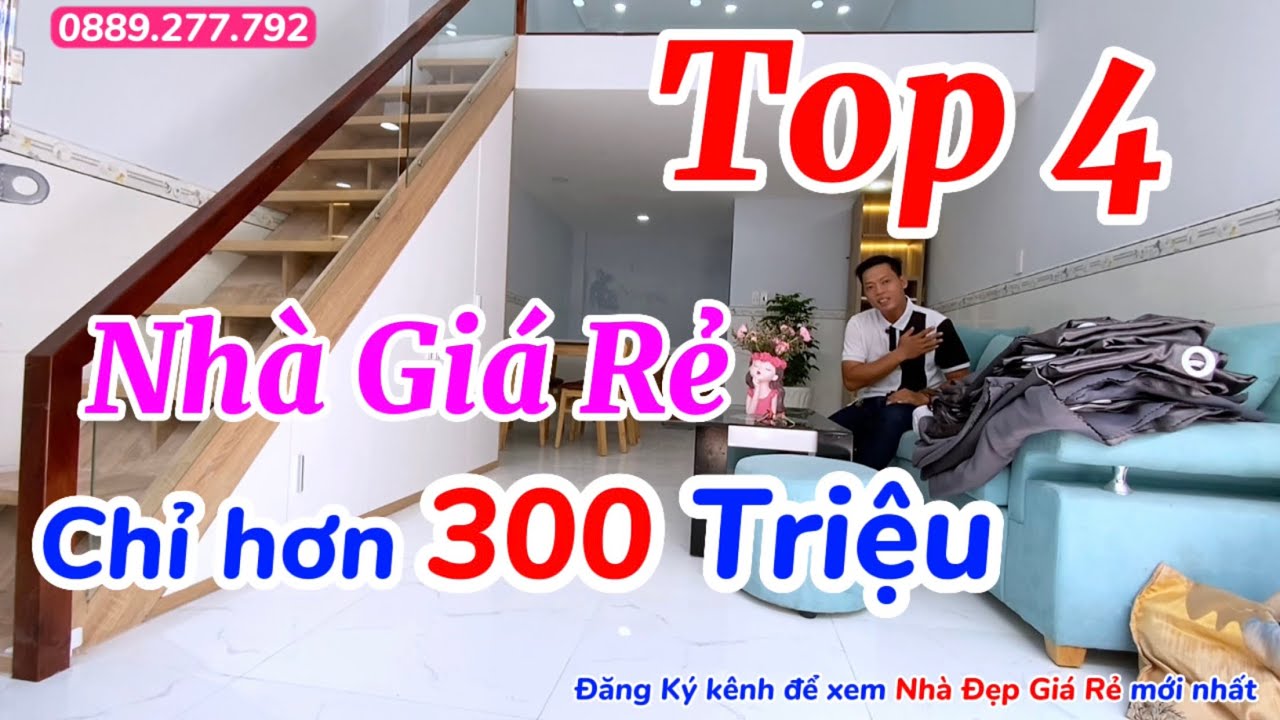 🔥tổng hợp🔥Top 4 căn Nhà Đẹp Giá Rẻ chỉ hơn 300 triệu có hỗ trợ góp✅Nhà Bình Chánh Thành Trung