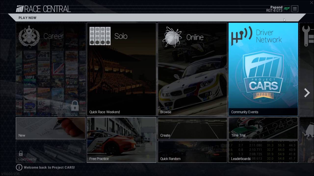 Project Cars - Setup for Logitech G27