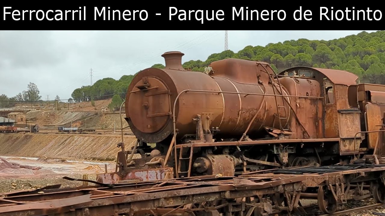 Tren Minas de Riotinto (Huelva) - Ferrocarril Minero. Un paseo espectacular