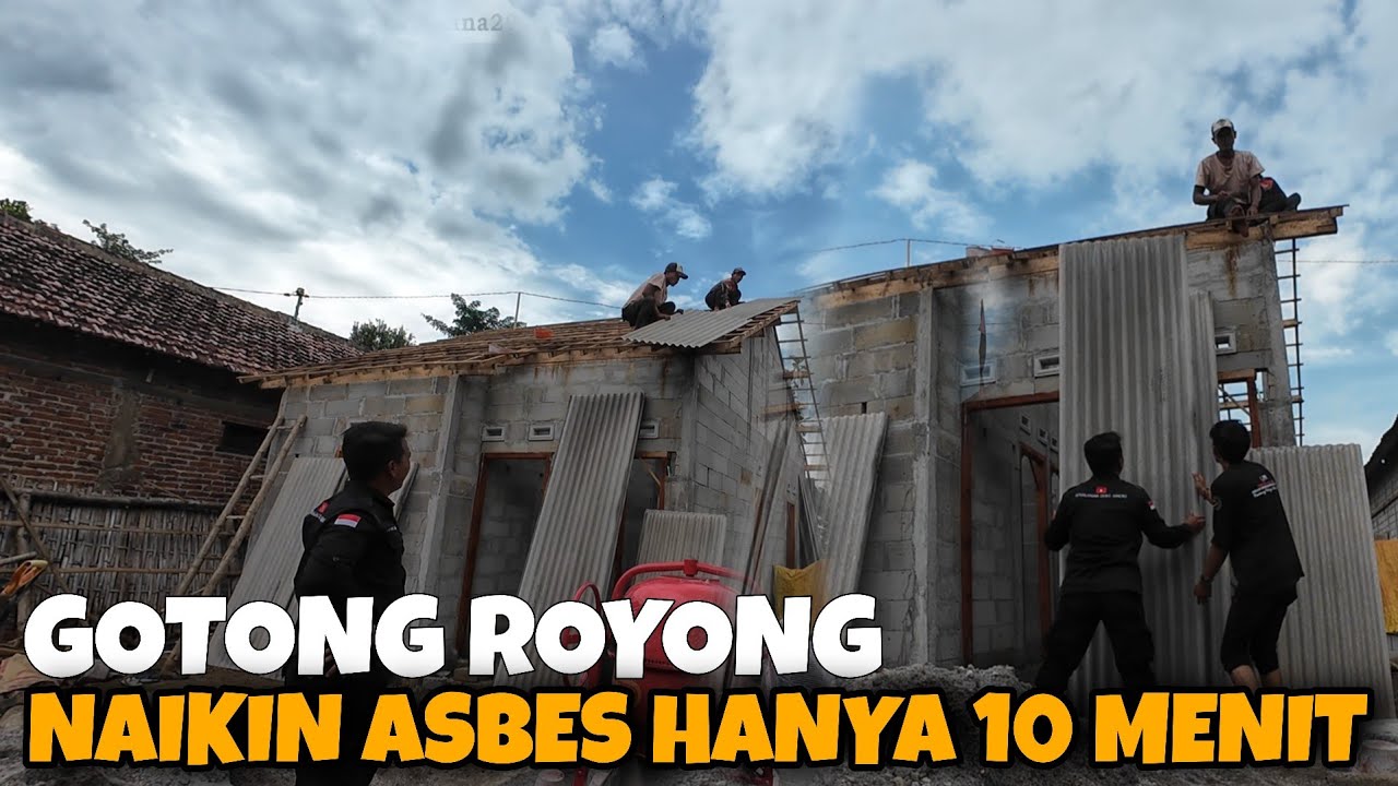 HARI KE 14 TEAM CAA GOTONG ROYONG NAIKIN ASBES 