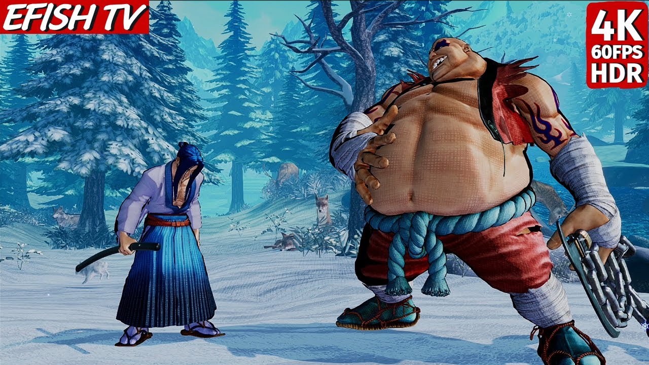 Tachibana Ukyo vs Earthquake (Hardest AI) - Samurai Shodown