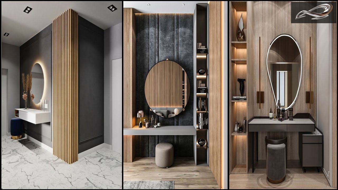 Modern Wooden Dressing Table Design | Cupboard With dressing | Modular Wardrobe Design 2022 | I.A.S.