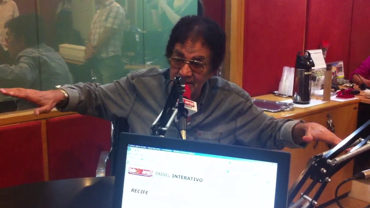 Reginaldo Rossi e @SidneyMagalOficial no programa de Geraldo Freire na @RadioJornalPernambuco