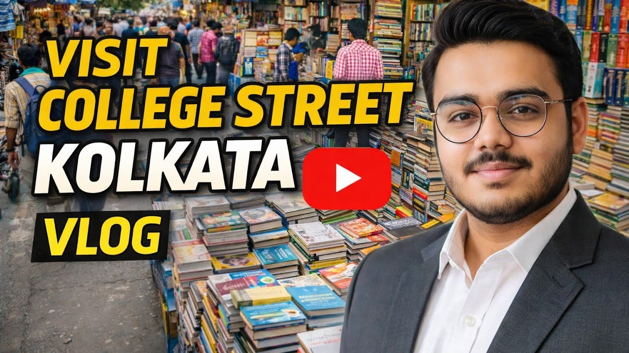 COLLEGE STREET VLOG 📚 | Exploring India’s Biggest Book Market!#CollegeStreet#CollegeStreetKolkata