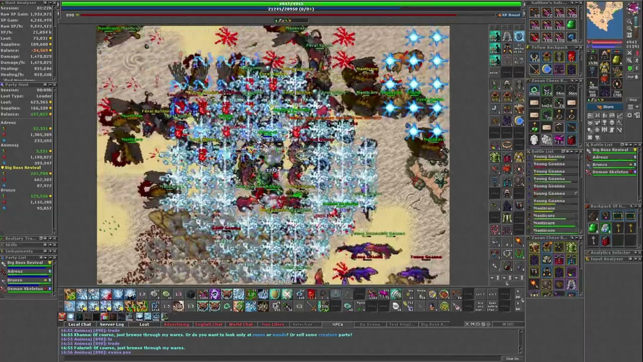 TIBIA ISSAVI HUNT X4   ED 890