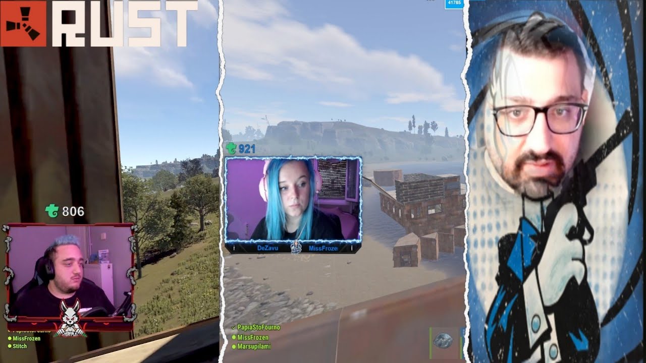 περιπετειεσ στο Rust μαζί με @MissFrozen και @D0nalduck7 (Rust)