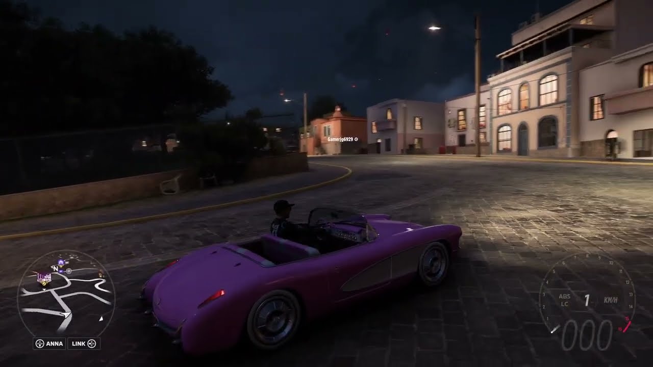 Forza Horizon 5 - Carro do filme da Barbie - Chevrolet Corvette EV 1956 - Open World Free Roam Cockp