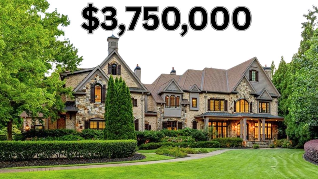 $3.75 Million INCREDIBLE Atlanta Mansion in Johns Creek, GA I Atlanta Luxury Homes For Sale