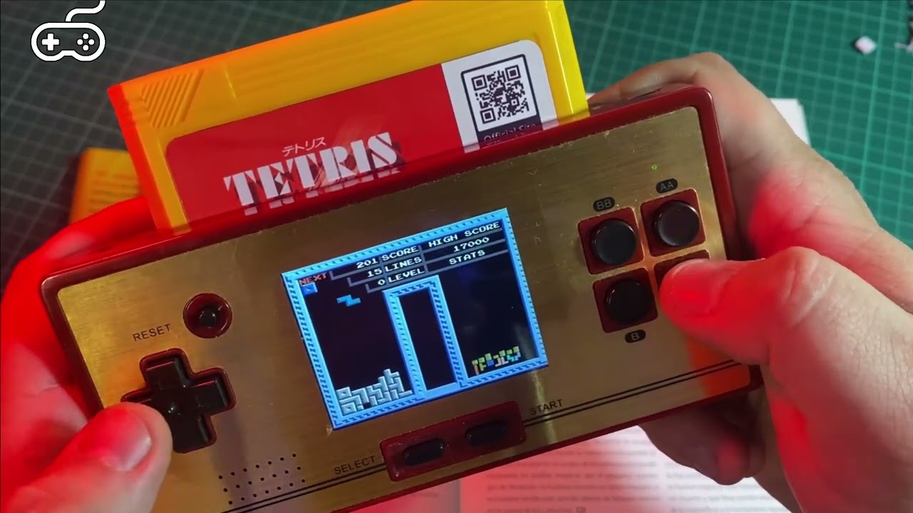 Tetris Tengen Pocket famicom Famicom Portable nivel 1