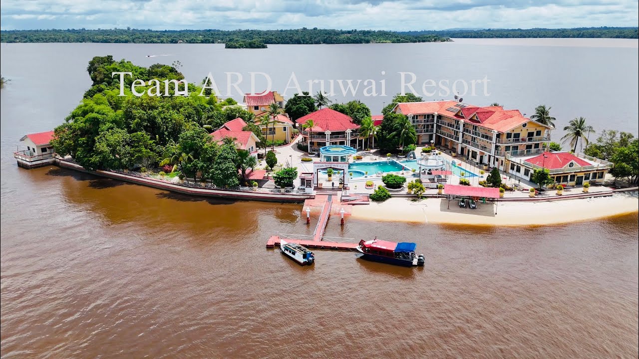 THIS IS GUYANA #ARUWAI RESORT H2O A PLACE YOU MUST VISIT 