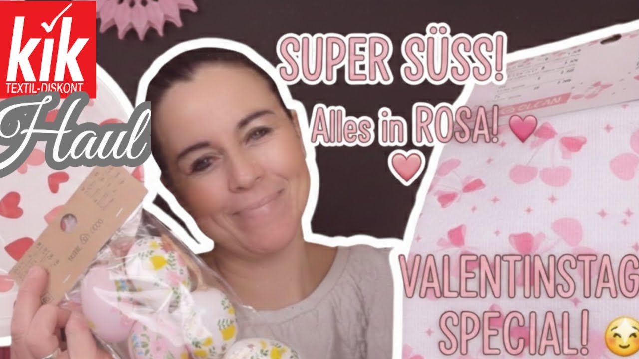​✨ KIK HAUL 2026: ROSA TRÄUME FÜR DEN VALENTINSTAG! So günstig! 💟