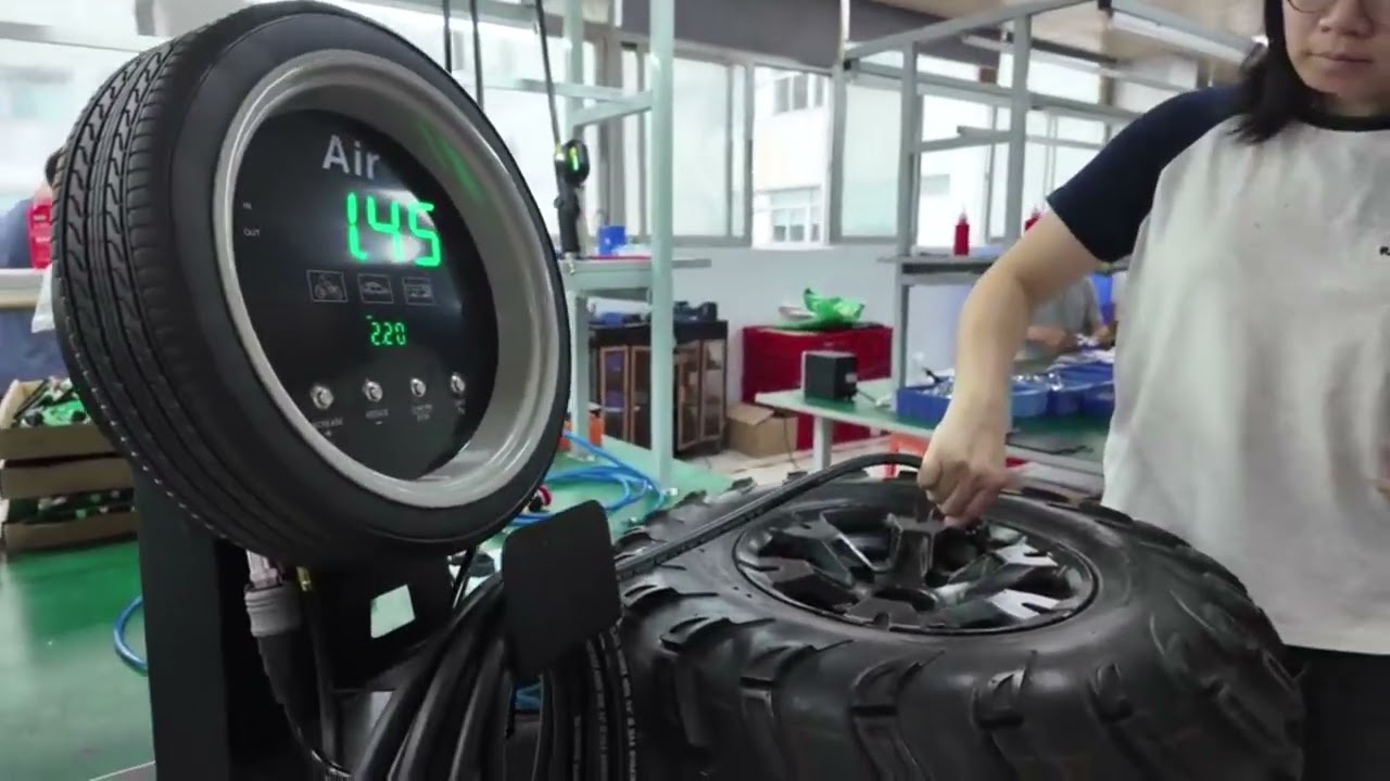 Why is tire inflation and deflation so fast and precise?