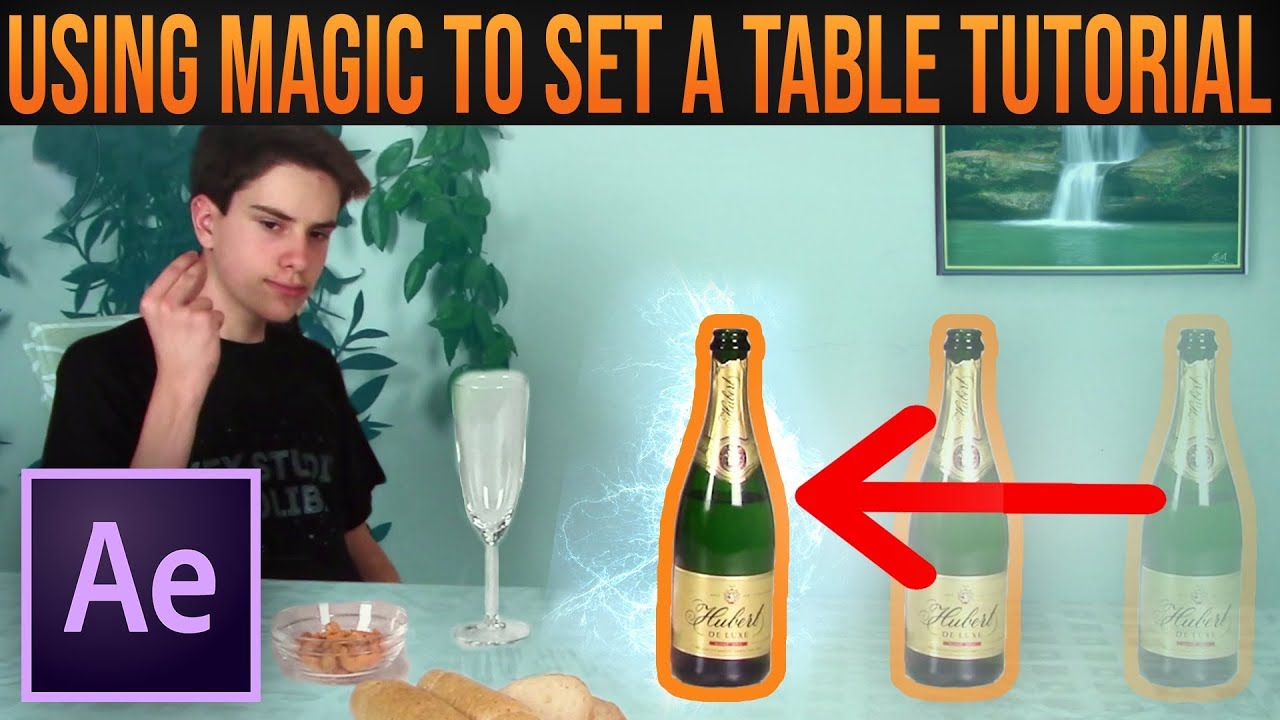 Make OBJECTS APPEAR out of nowhere│After Effects VFX Tutorial (Editing Magic)