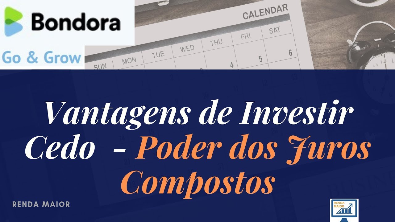 Vantagens de Investir Cedo e o Poder dos Juros Compostos | Renda Maior