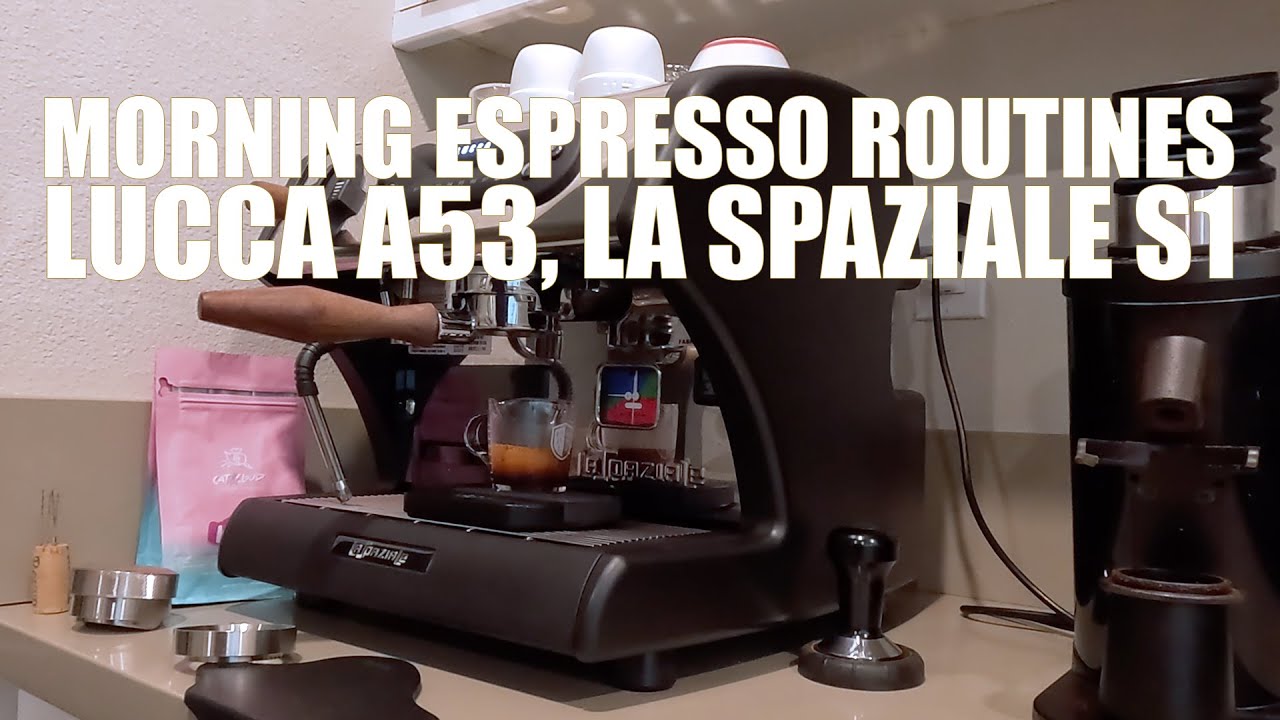 MORNING ESPRESSO ROUTINES WITH LUCCA A53, LA SPAZIALE S1 ⏐ Cat and Cloud Ethiopia Kercha