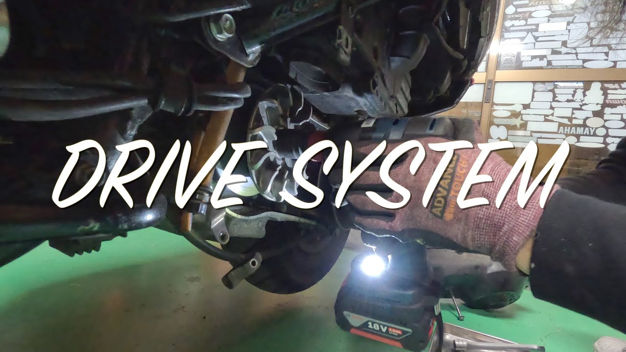 フュージョン ウエイトローラー交換 vlog プーリー加工 　Helix weight roller replacement vlog pulley processing