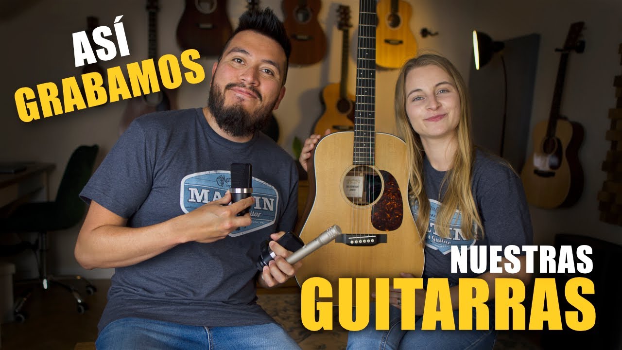 Te enseñamos como 🎤 GRABAR una GUITARRA ACÚSTICA 🎸I 3 métodos FÁCILES para sonar como un PRO 🏆